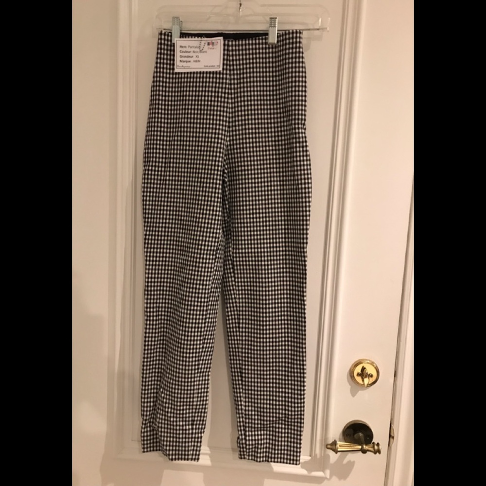 Pantalon « pied de poule »